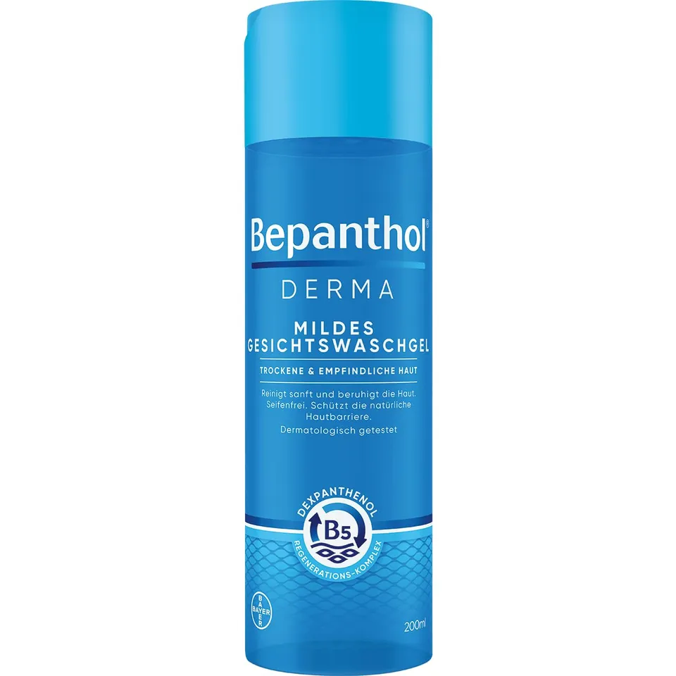 bepanthen-bepanthol-derma-mildes-gesichtswaschgel-200-ml image 1