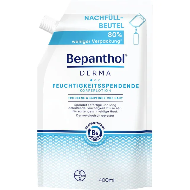 bepanthol-derma-feuchtigkeitsspendende-k-rperlotion-trockene-haut-400-ml-nachf-l image 1
