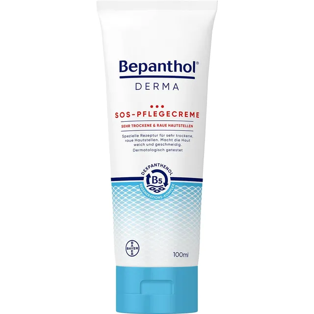 bepanthen-bepanthol-derma-sos-pflegecreme-100-ml-tube image 1